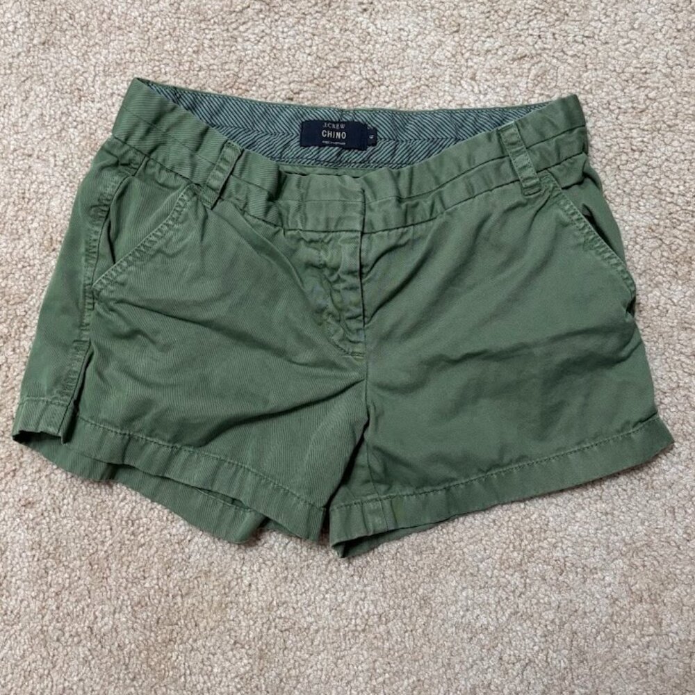 Sage Green 3.5" J. Crew Shorts
